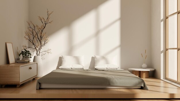 Inspirasi Kamar Tidur dengan Nuansa Japandi yang Elegan