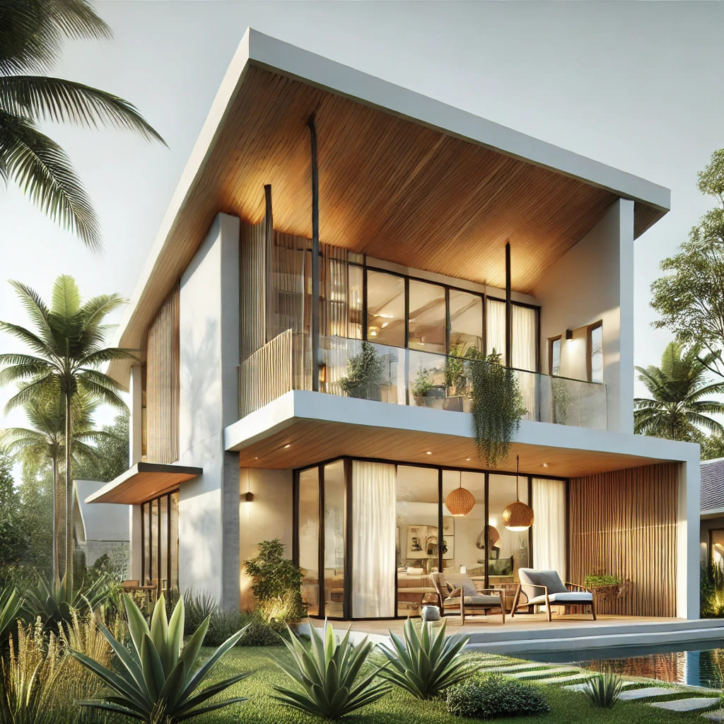 Desain Rumah Tropis Minimalis